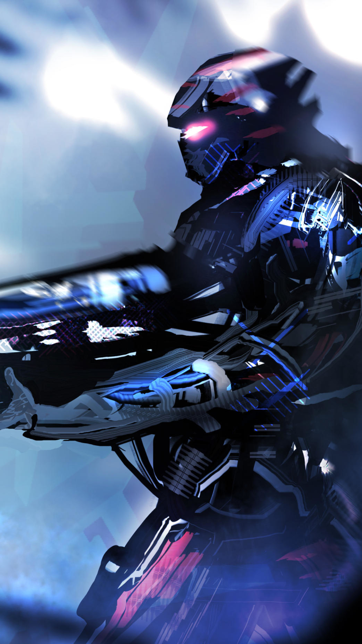 Download mobile wallpaper Warrior, Sci Fi, Futuristic for free.