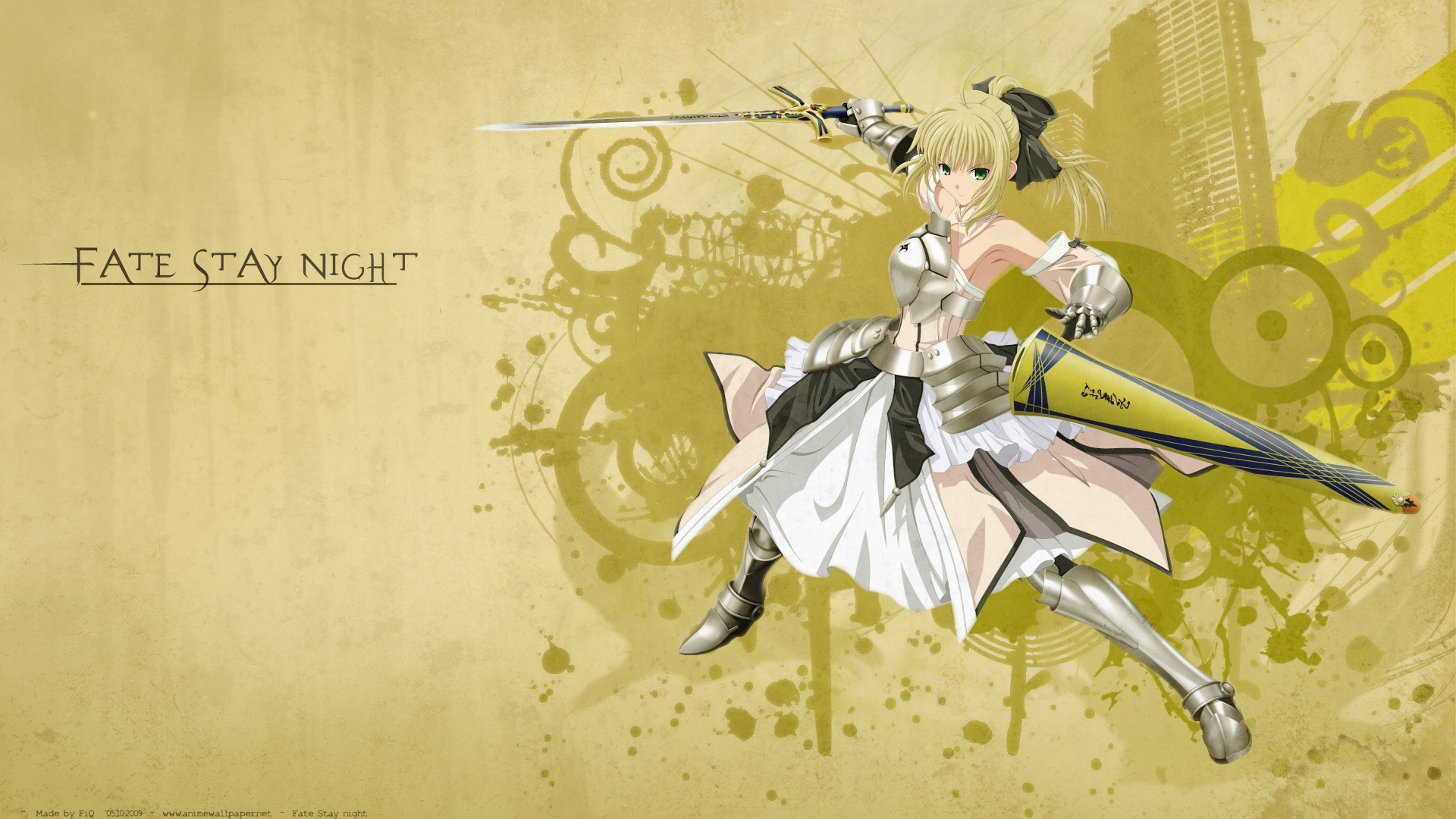 Free download wallpaper Anime, Fate/stay Night, Saber Lily, Fate Series on your PC desktop