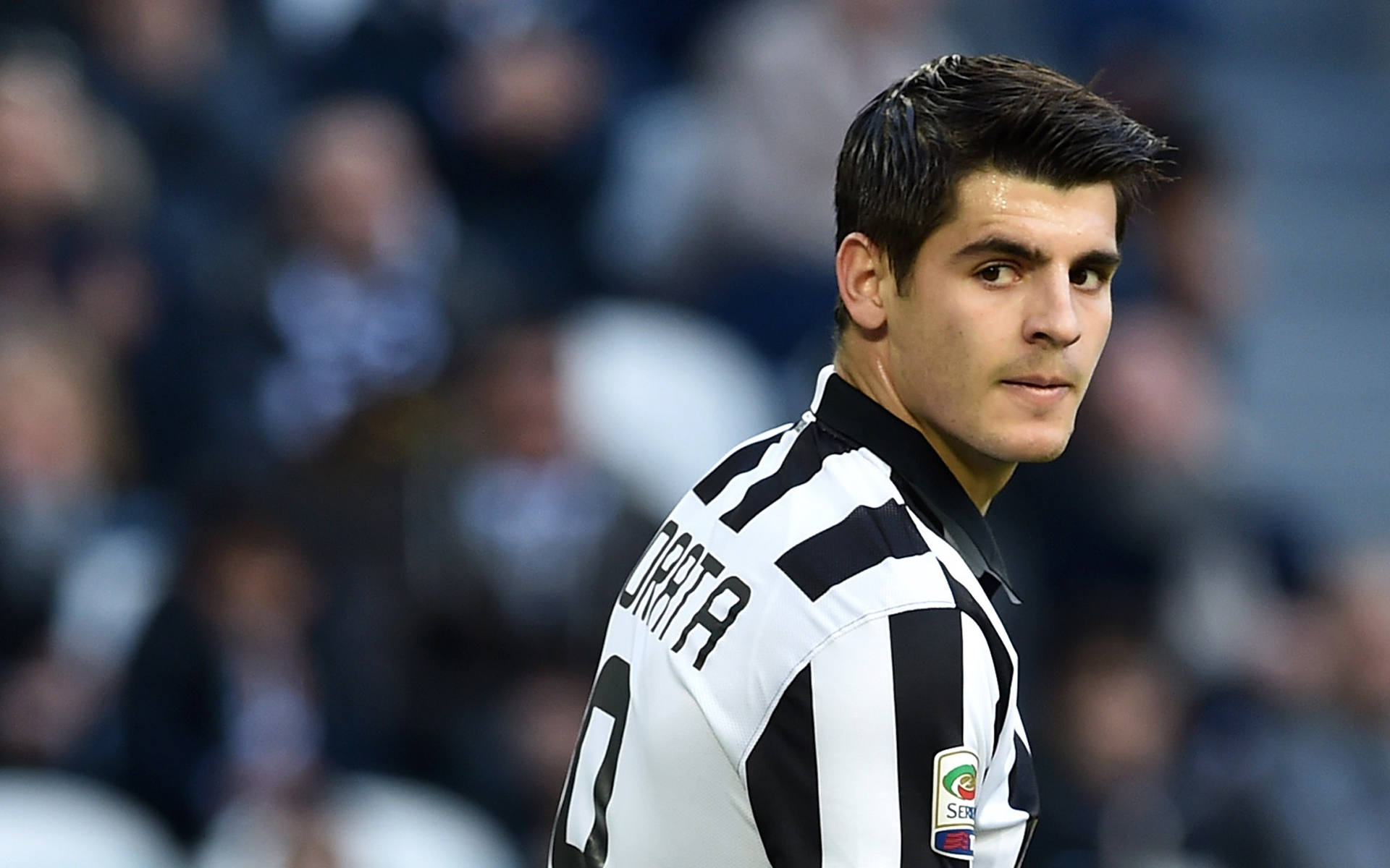 Download mobile wallpaper Sports, Soccer, Juventus F C, Álvaro Morata for free.