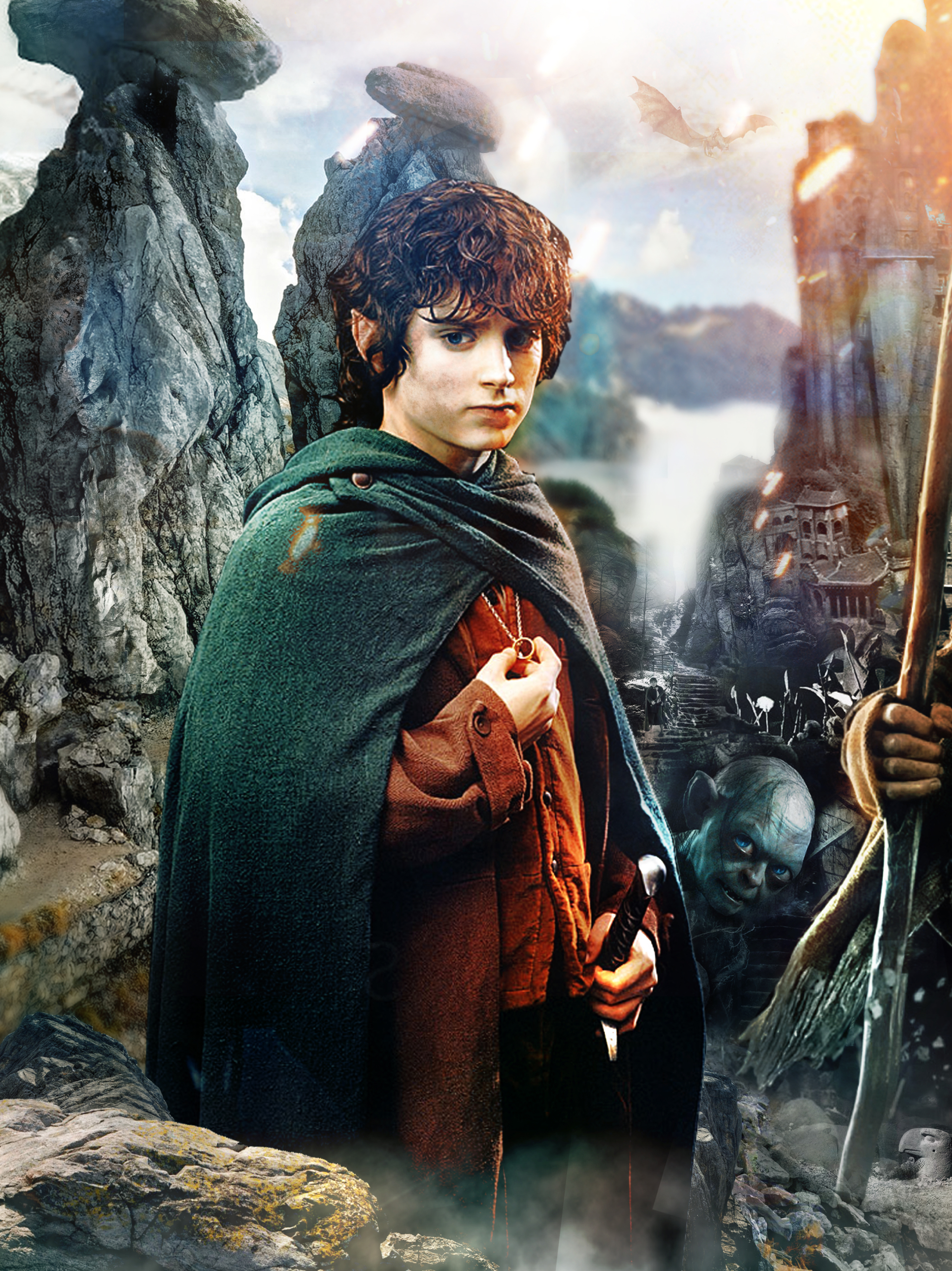 Laden Sie das Der Herr Der Ringe, Filme, Frodo Beutlin-Bild kostenlos auf Ihren PC-Desktop herunter