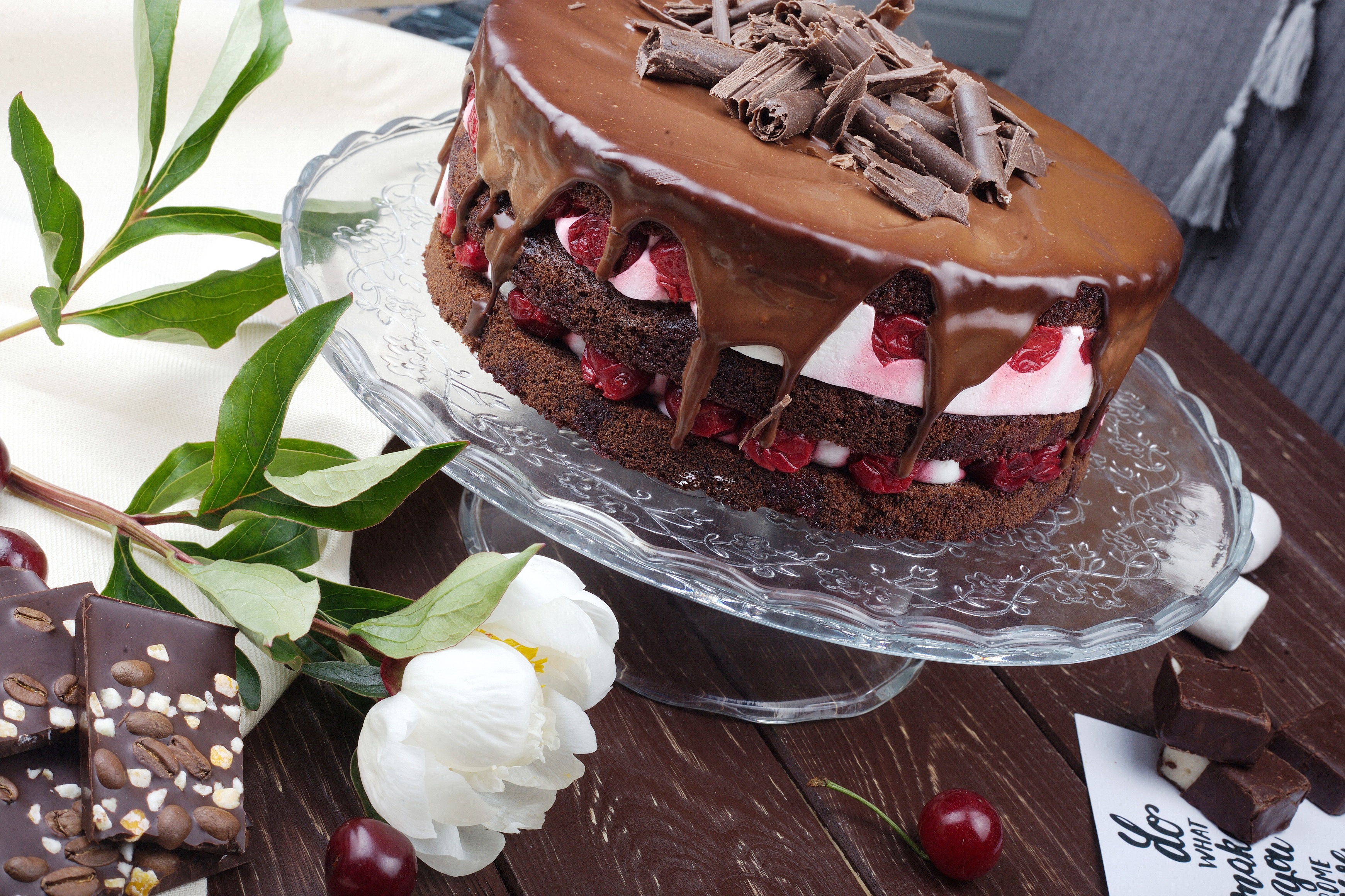 Free download wallpaper Food, Chocolate, Still Life, Cake, Pastry on your PC desktop