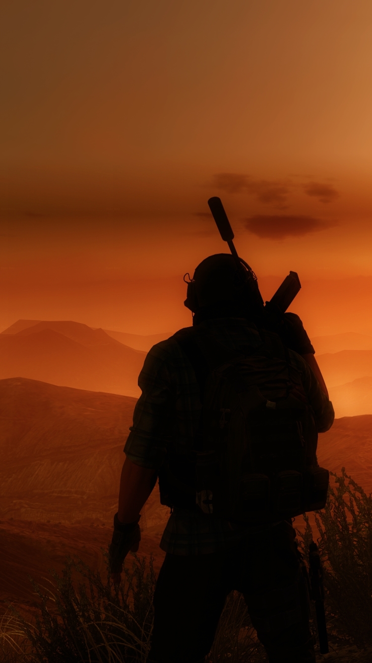 Download mobile wallpaper Silhouette, Video Game, Tom Clancy’S Ghost Recon Wildlands for free.