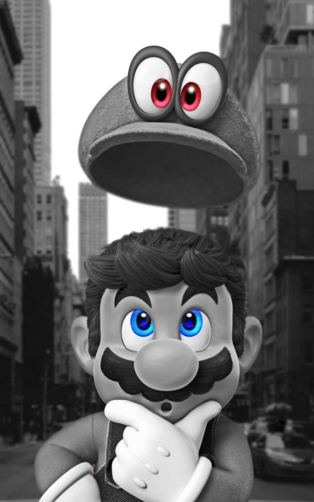 Handy-Wallpaper Mario, Computerspiele, Super Mario Odyssey kostenlos herunterladen.