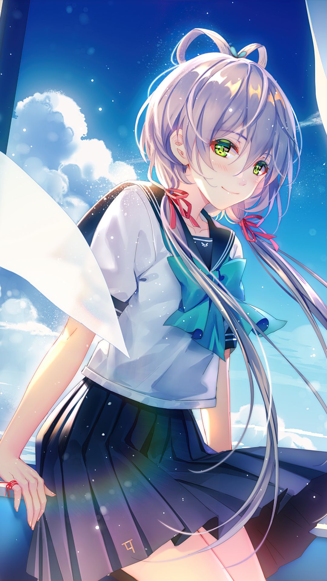 Download mobile wallpaper Anime, Vocaloid, Luo Tianyi for free.