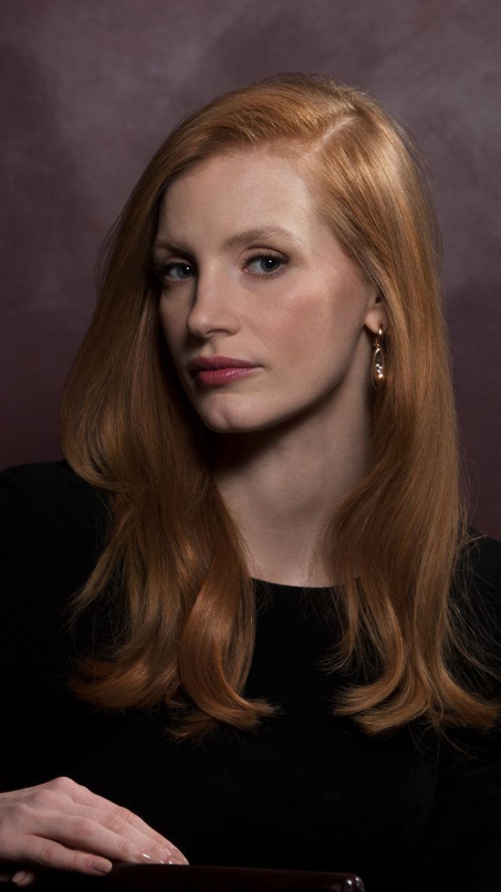 Download mobile wallpaper Redhead, Green Eyes, Celebrity, Actress, Jessica Chastain for free.