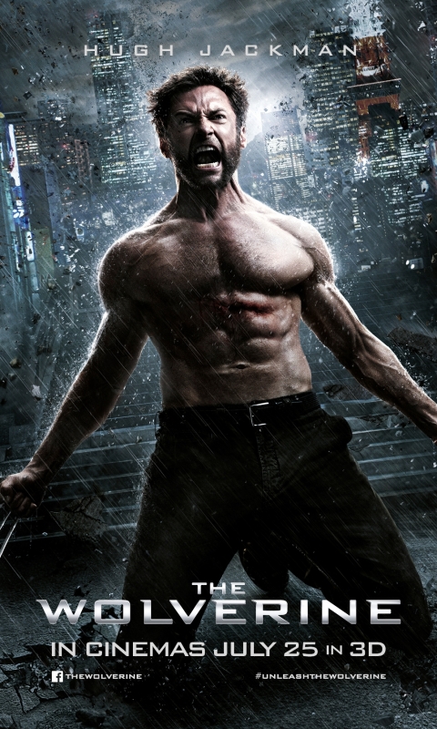 Download mobile wallpaper X Men, Movie, The Wolverine for free.