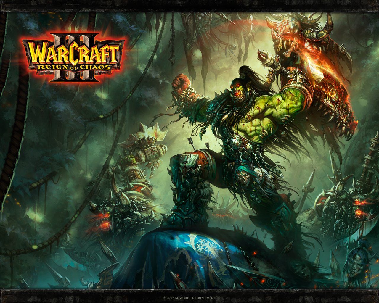 Laden Sie Warcraft Iii: Reign Of Chaos HD-Desktop-Hintergründe herunter