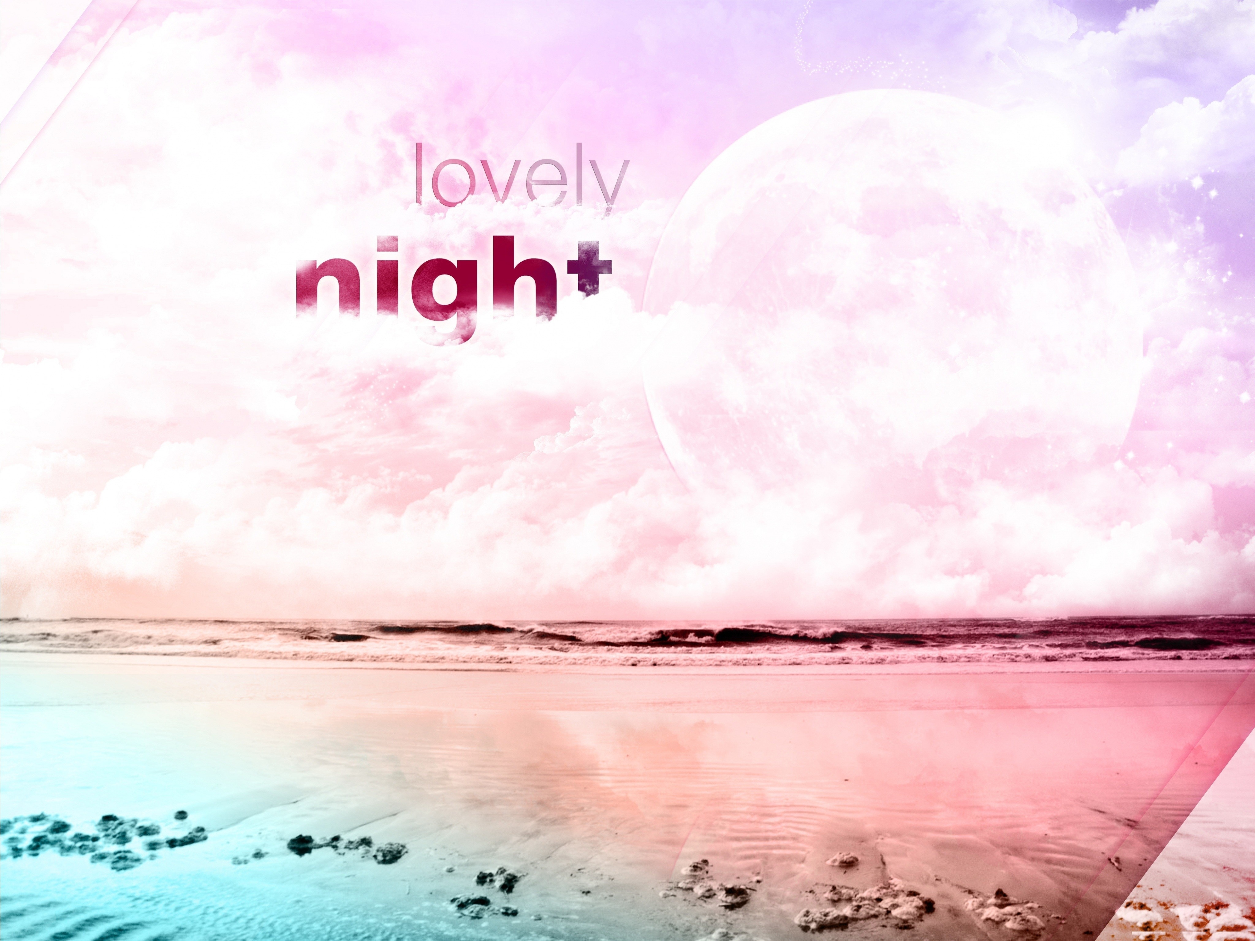 Download mobile wallpaper Night, Abstract, Words, Text for free.