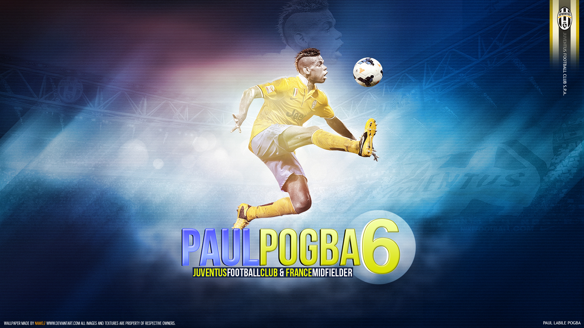 Laden Sie das Sport, Fußball, Juventus Turin, Paul Pogba-Bild kostenlos auf Ihren PC-Desktop herunter