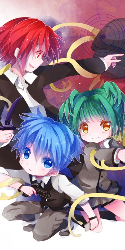 HDデスクトップ 壁紙: 茅野カエデ, アニメ, 暗殺教室, コロ先生, 塩田渚, 赤羽カルマダウンロード無料画像 #1287419