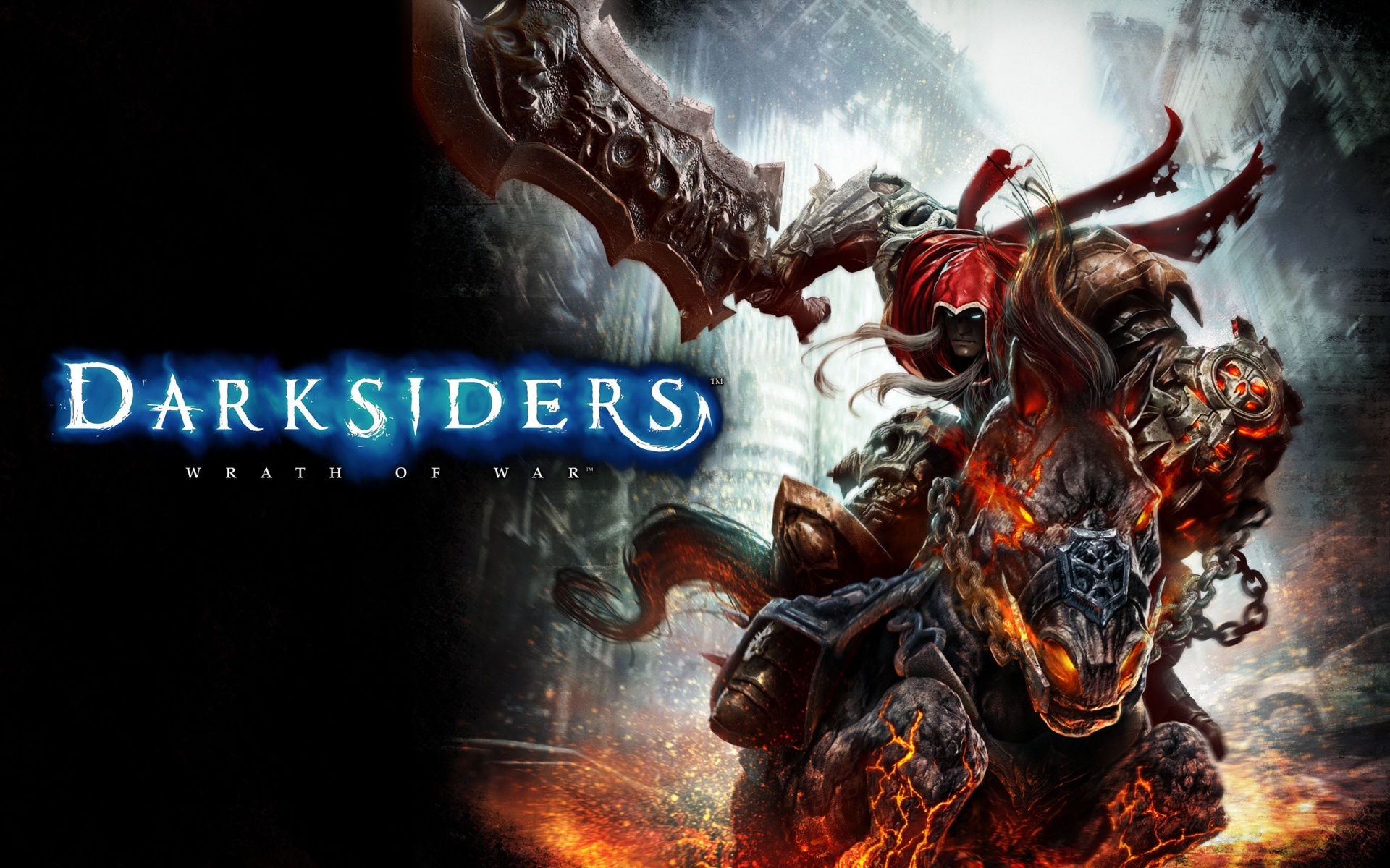 Скачать обои бесплатно Darksiders (Darksiders: Wrath Of War), Игры картинка на рабочий стол ПК