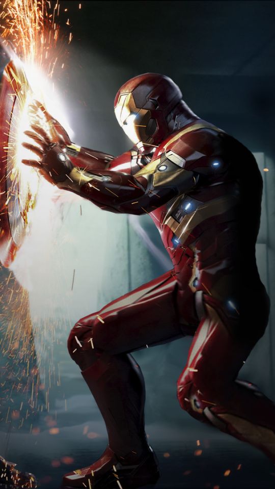 Download mobile wallpaper Iron Man, Captain America, Movie, Captain America: Civil War for free.