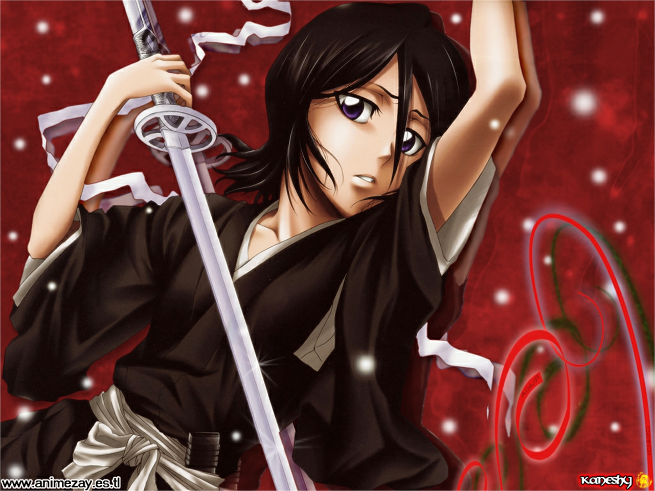 Descarga gratuita de fondo de pantalla para móvil de Rukia Kuchiki, Bleach: Burîchi, Animado.