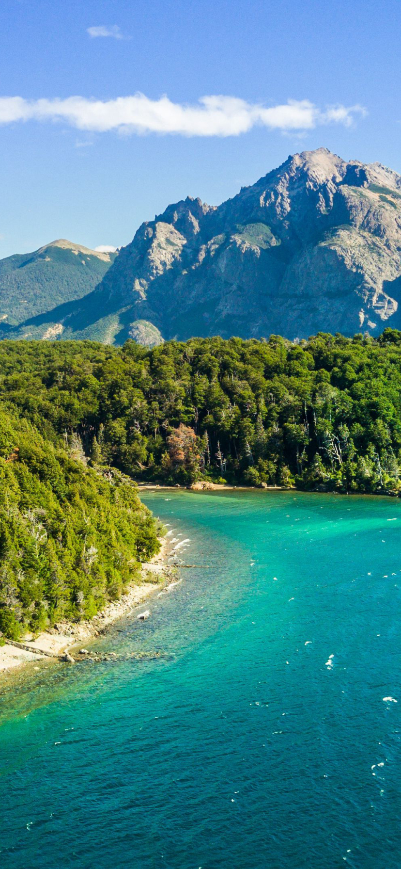 Скачати мобільні шпалери Природа, Вода, Річка, Гора, Земля безкоштовно.