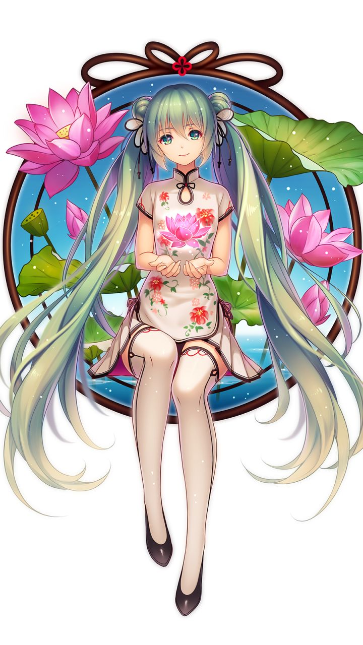 Download mobile wallpaper Anime, Vocaloid, Hatsune Miku for free.