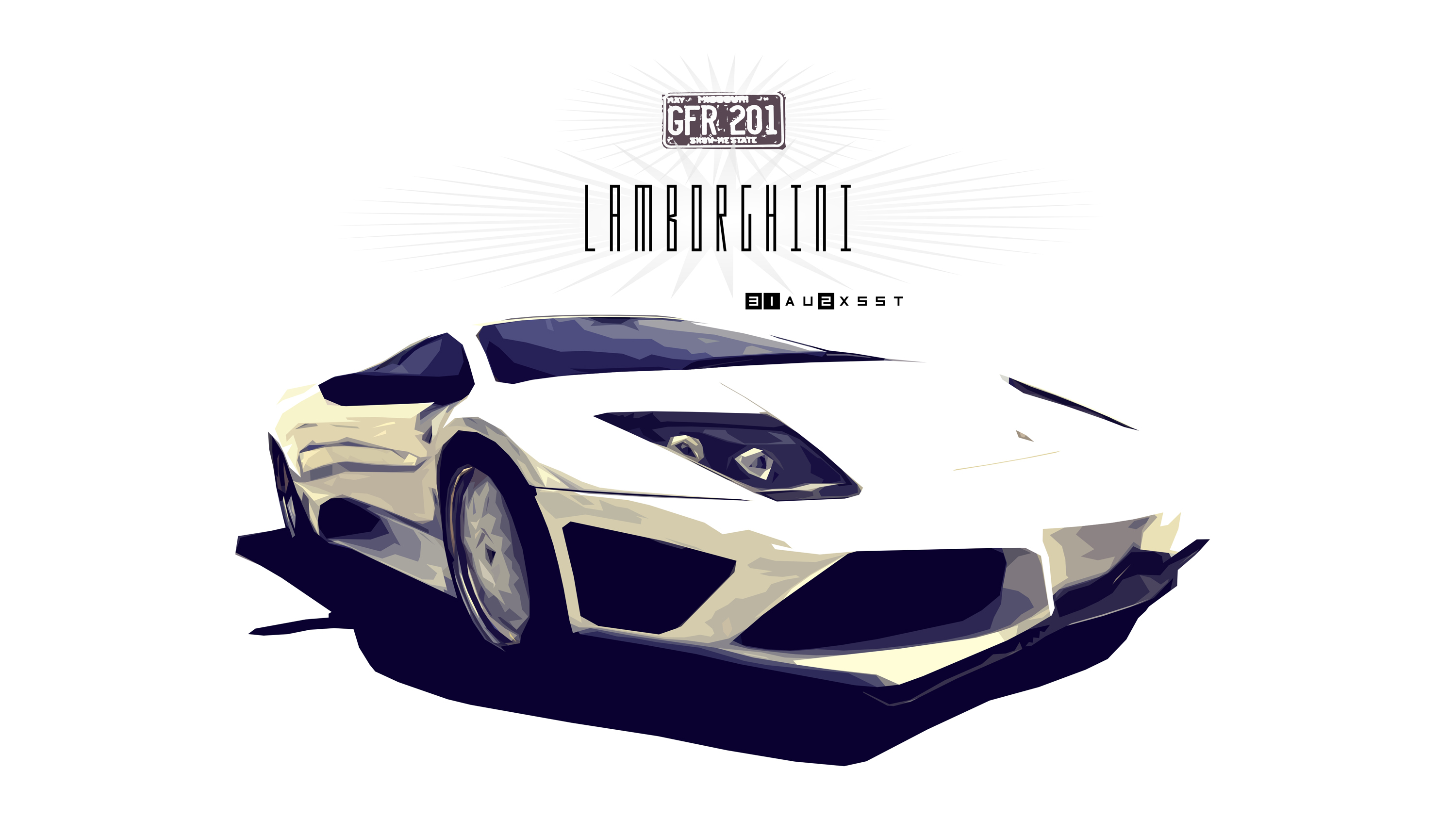 Download mobile wallpaper Lamborghini, Car, Race Car, Vehicles, Lamborghini Murciélago, White Car for free.