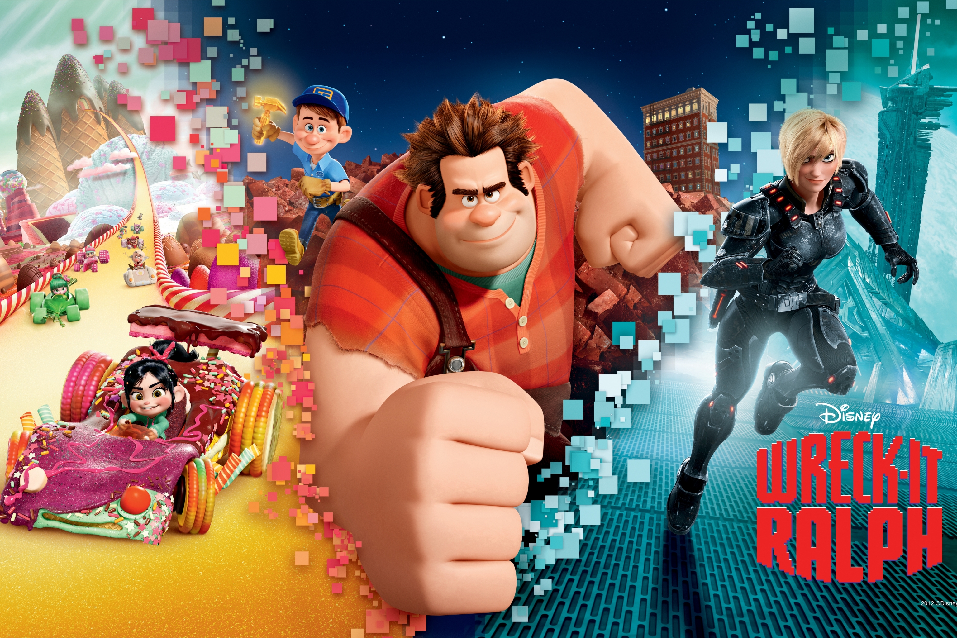 Download mobile wallpaper Movie, Wreck It Ralph for free.