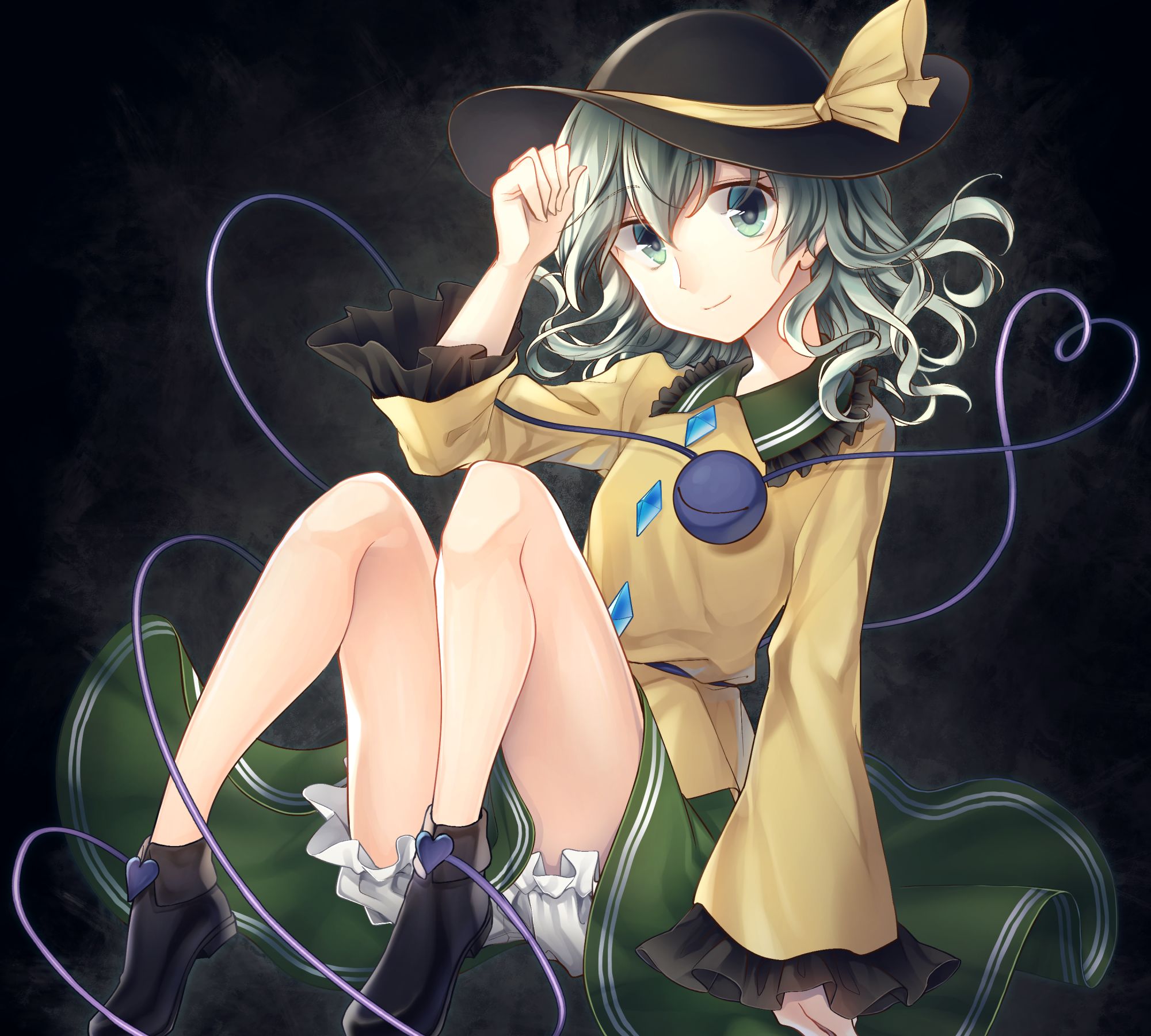 Download mobile wallpaper Anime, Touhou, Koishi Komeiji for free.