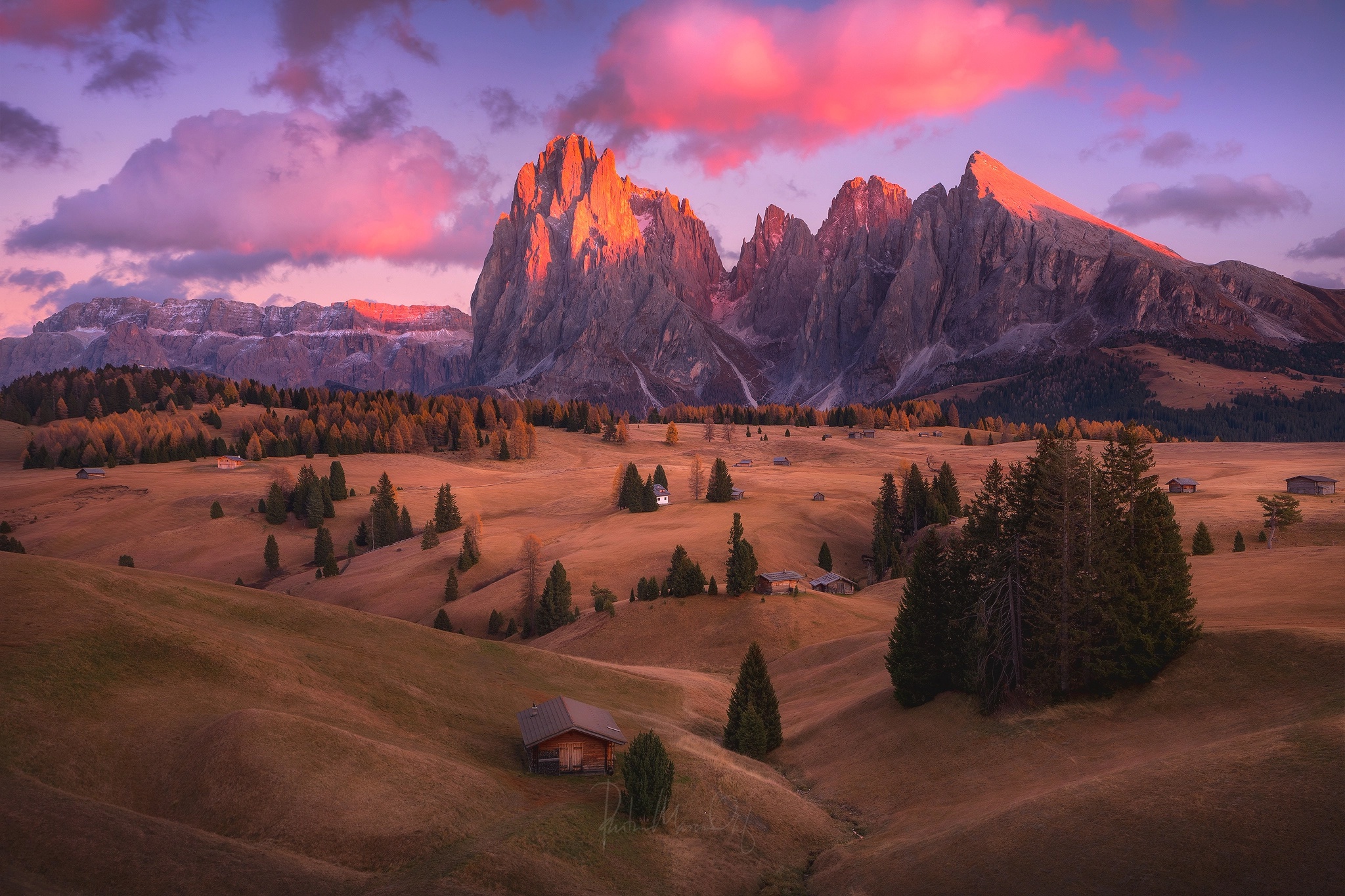 Handy-Wallpaper Landschaft, Italien, Gebirge, Fotografie kostenlos herunterladen.