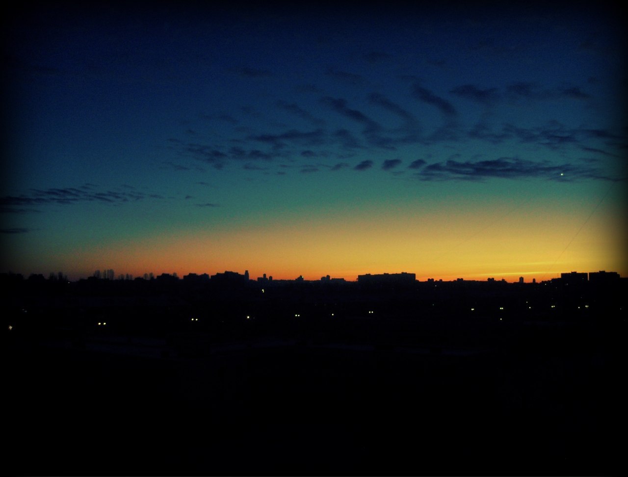 Download mobile wallpaper Sunset, Landscape, Sky for free.