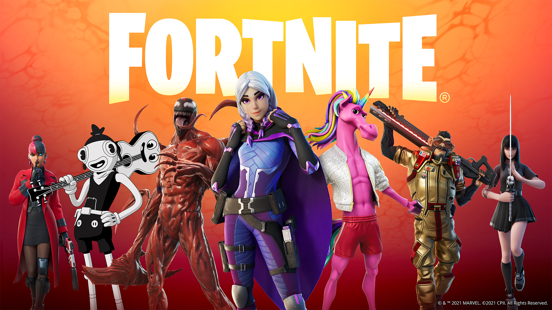 Laden Sie das Computerspiele, Fortnite-Bild kostenlos auf Ihren PC-Desktop herunter