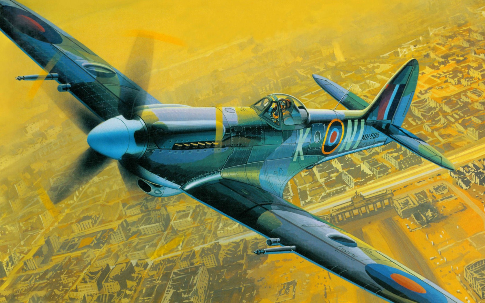 Download mobile wallpaper Supermarine Spitfire, Military Aircraft, Aircraft, Military for free.