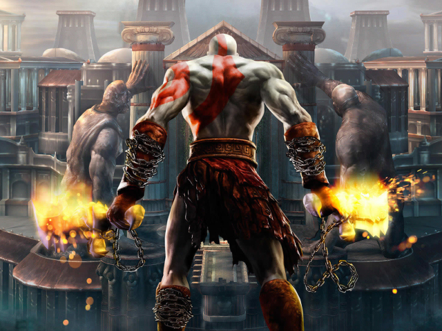 Téléchargez des papiers peints mobile God Of War, Jeux Vidéo, Kratos (Dieu De La Guerre), God Of War Ii gratuitement.
