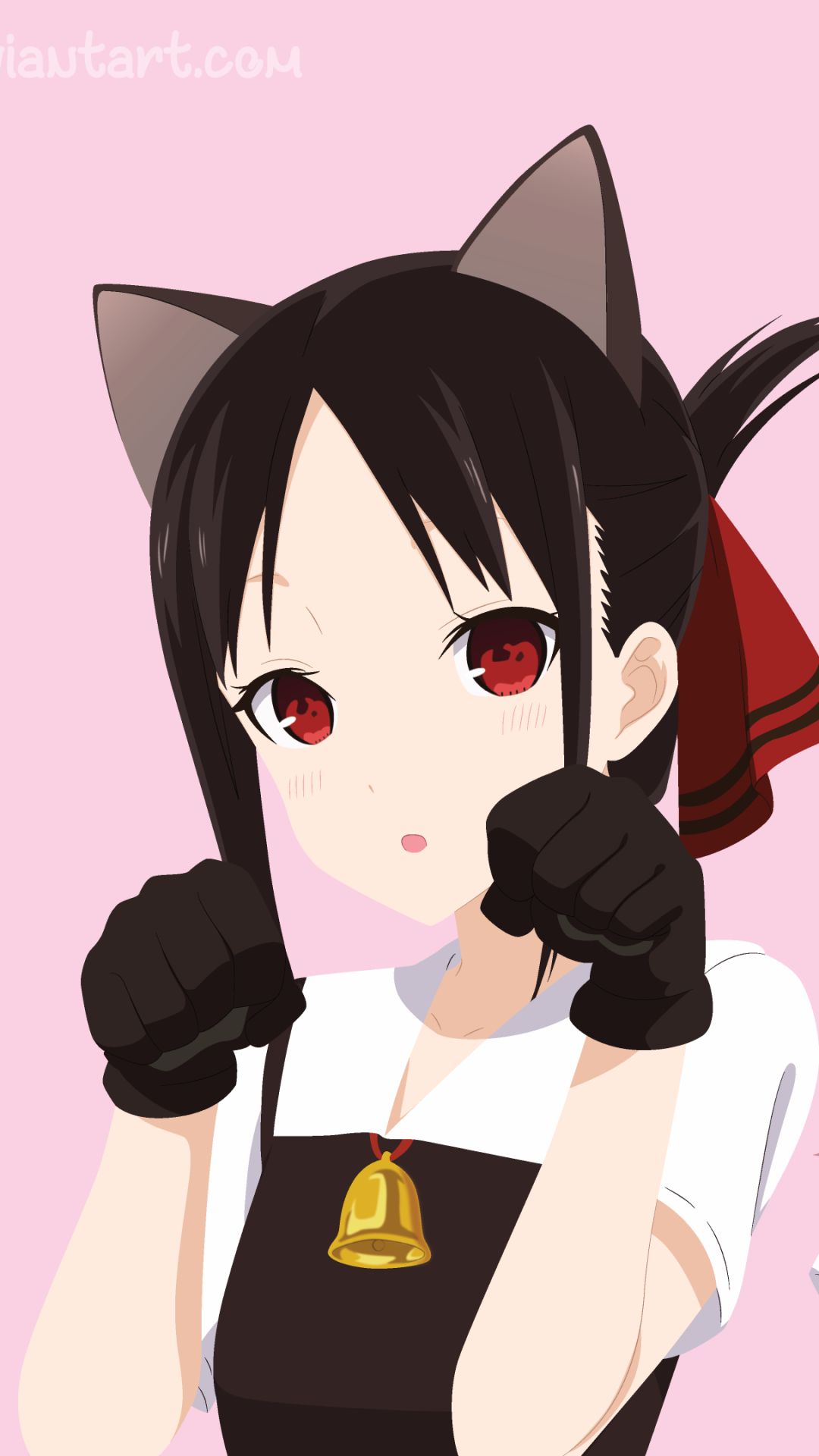 Download mobile wallpaper Anime, Cat Girl, Kaguya Sama: Love Is War, Kaguya Shinomiya for free.