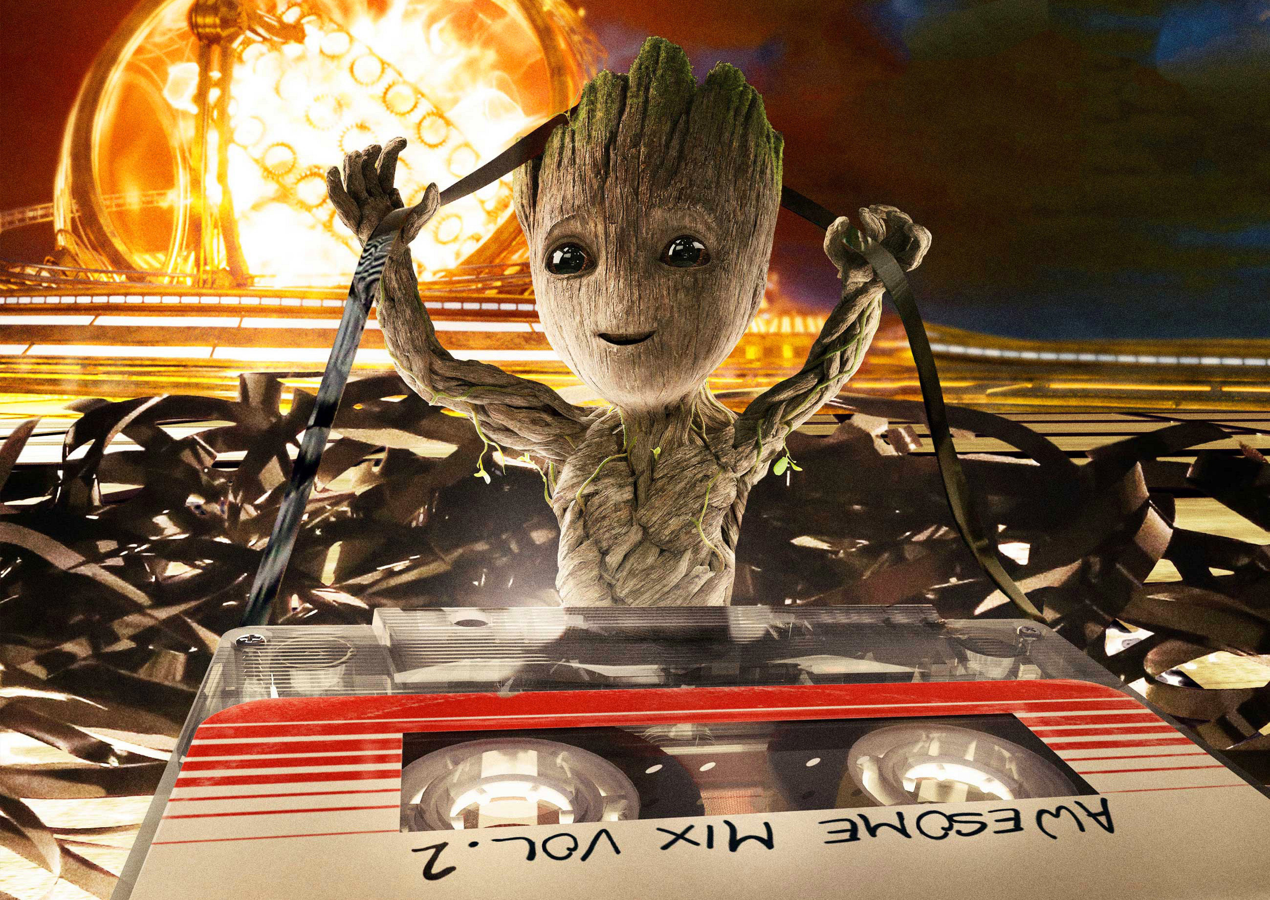 Die besten Guardians Of The Galaxy Vol 2-Hintergründe für den Telefonbildschirm