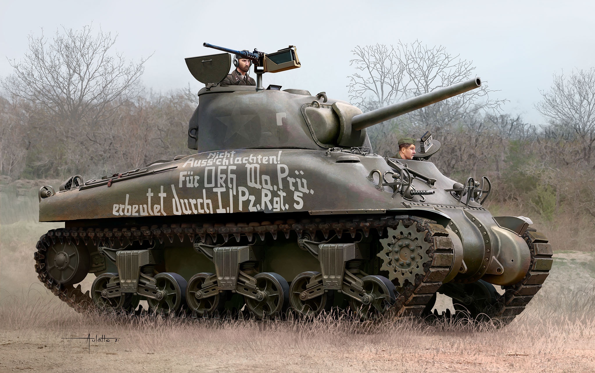 Download mobile wallpaper Tanks, Military, Tank, M4 Sherman for free.