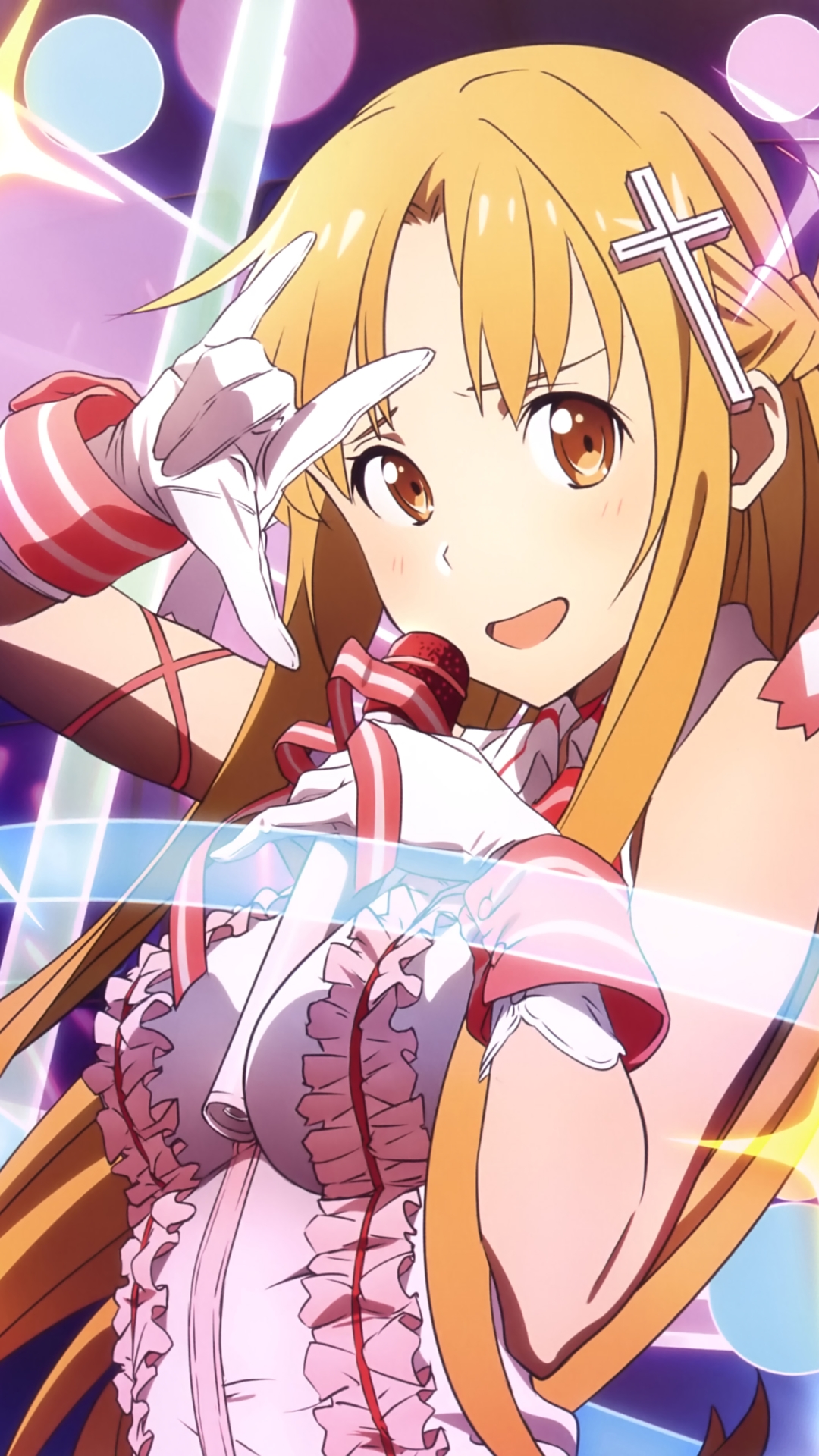 Handy-Wallpaper Animes, Asuna Yuuki, Sword Art Online, Sword Art Online Movie: Ordnungsskala kostenlos herunterladen.