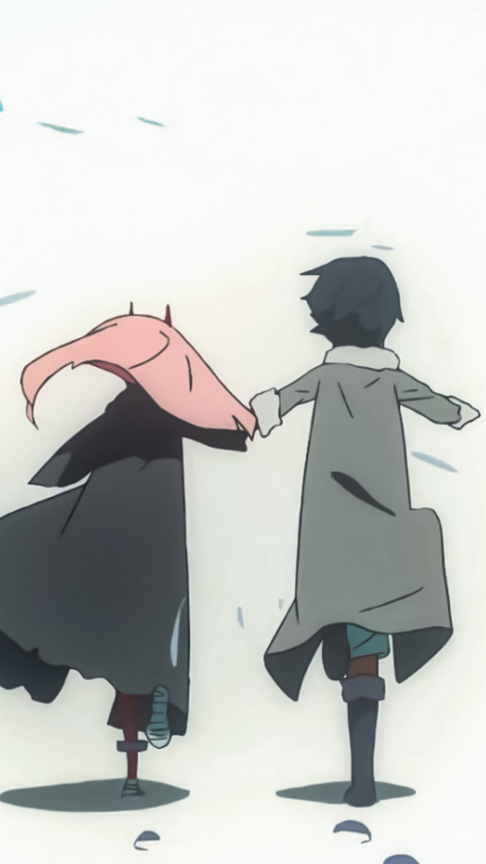 Baixar papel de parede para celular de Anime, Darling In The Franxx, Zero Dois (Querida No Franxx), Hiro (Querido No Franxx), Zero Dois (Darling In The Franxx), Hiro (Darling In The Franxx) gratuito.