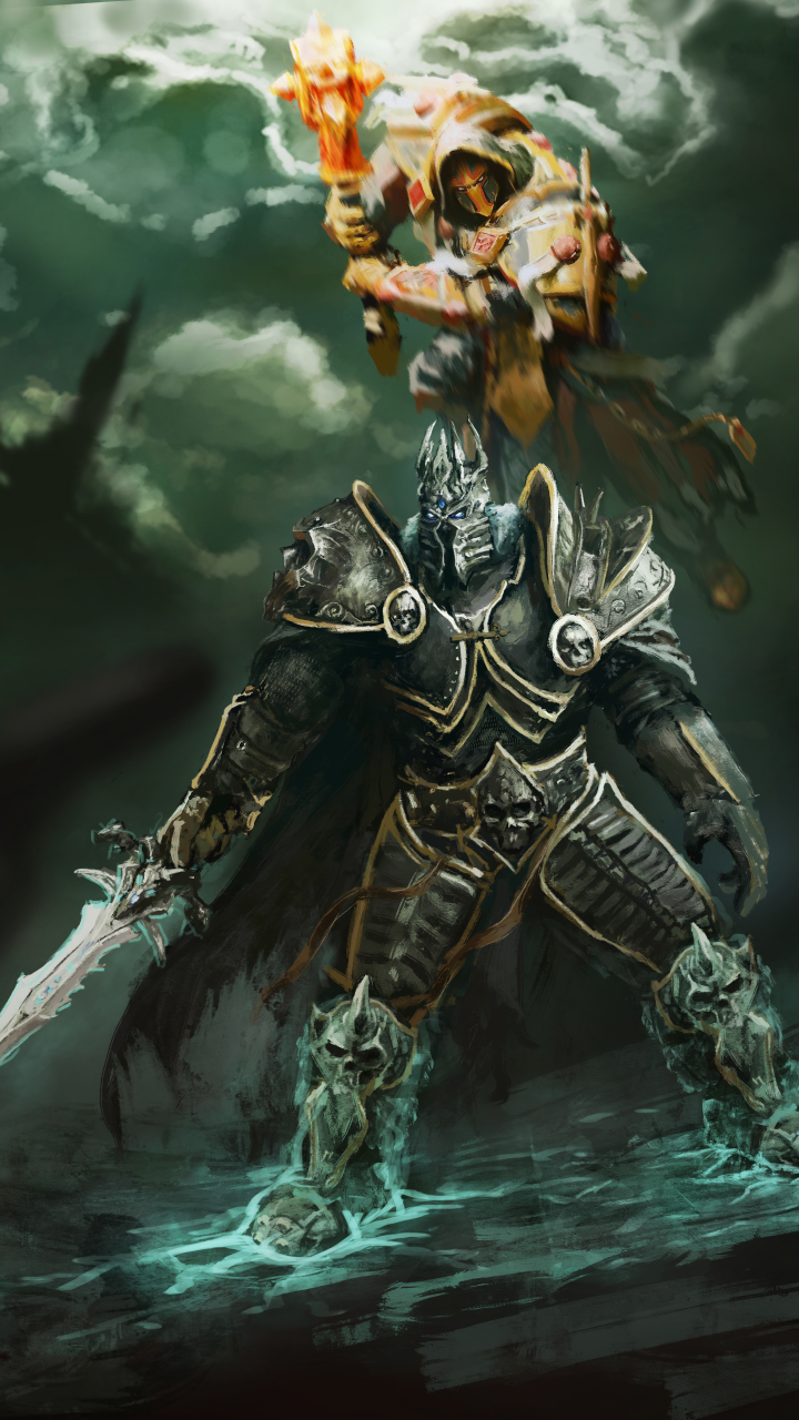 Download mobile wallpaper Warrior, Fight, Armor, Sword, Video Game, Heroes Of The Storm for free.