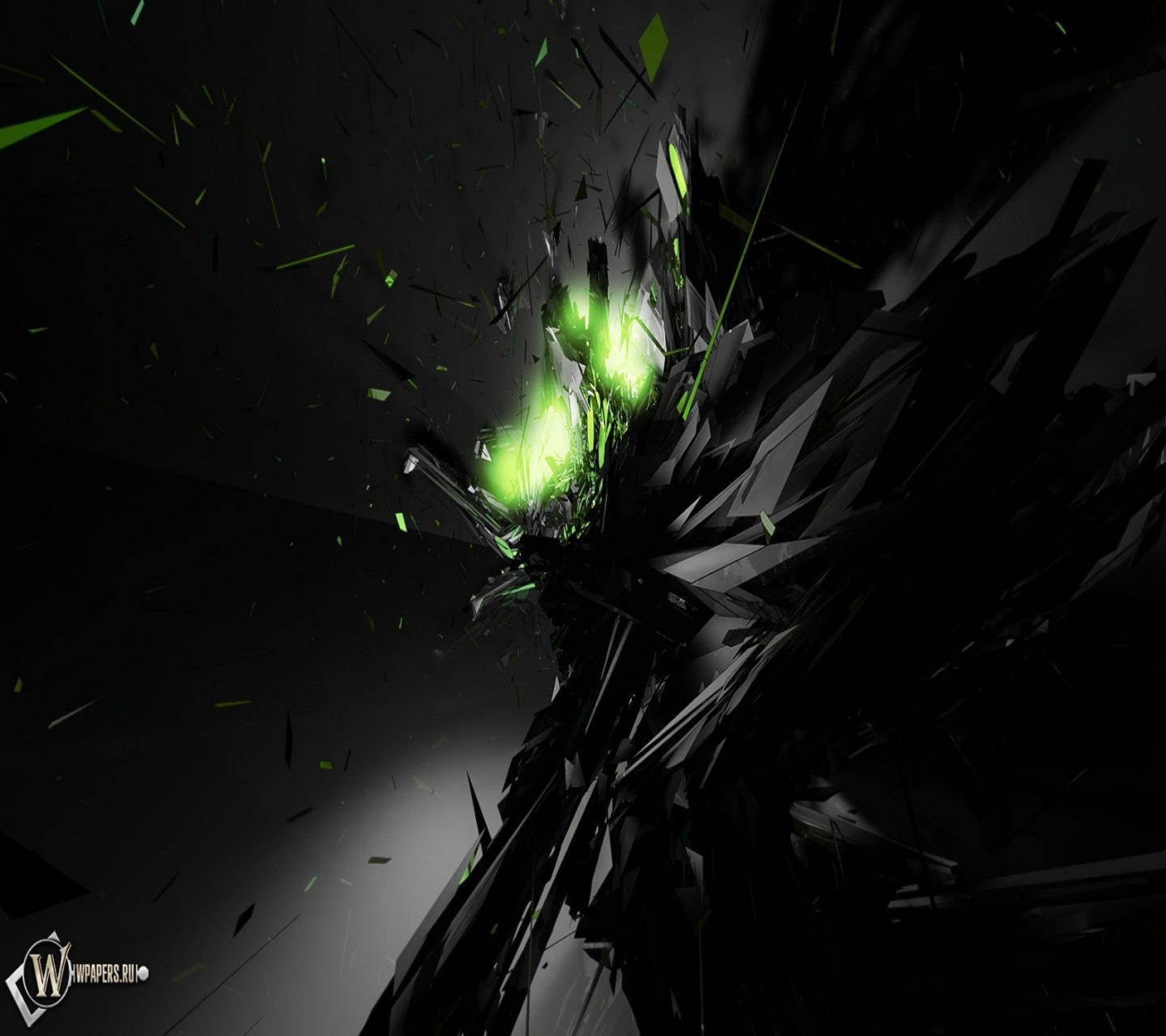 Download mobile wallpaper Abstract, Dark, Explosion, Artistic, Destruction, Energy, Cgi for free.