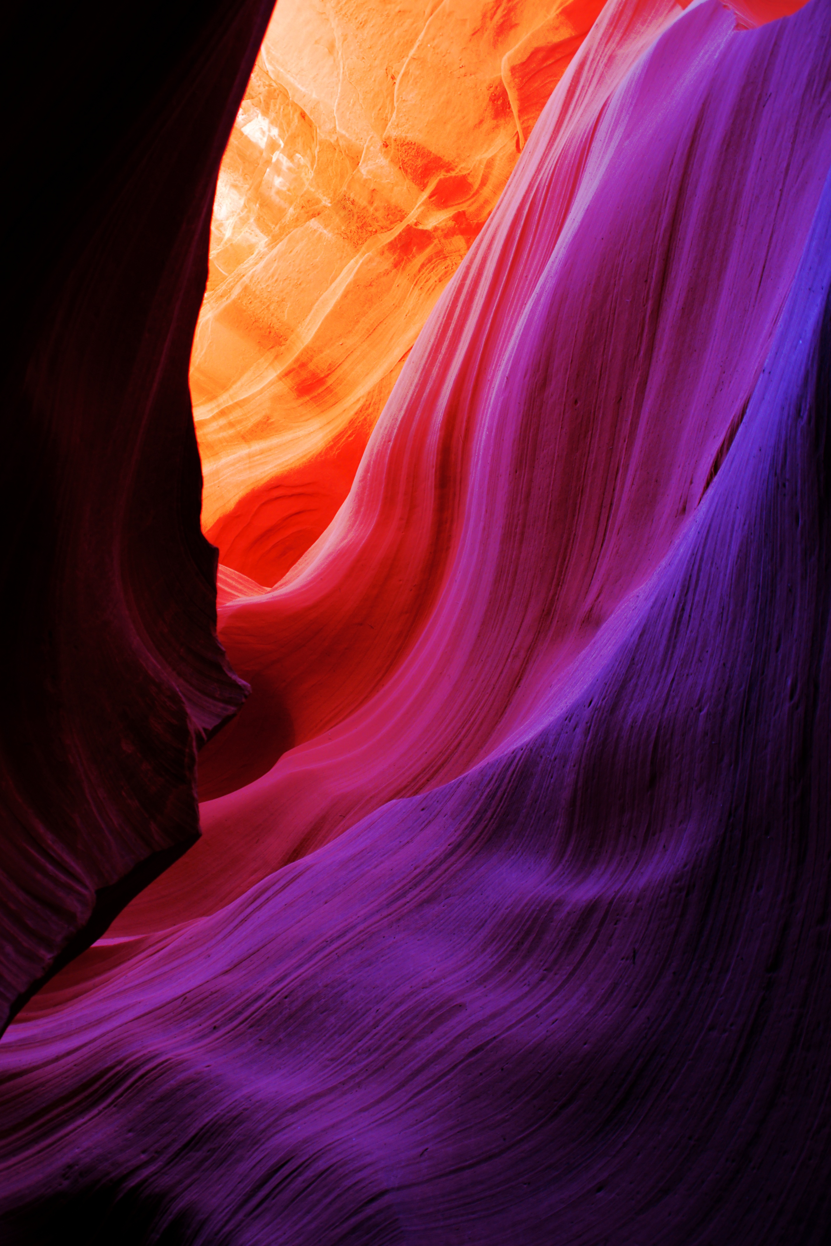 surface, nature, canyon, layers, cave HD wallpaper