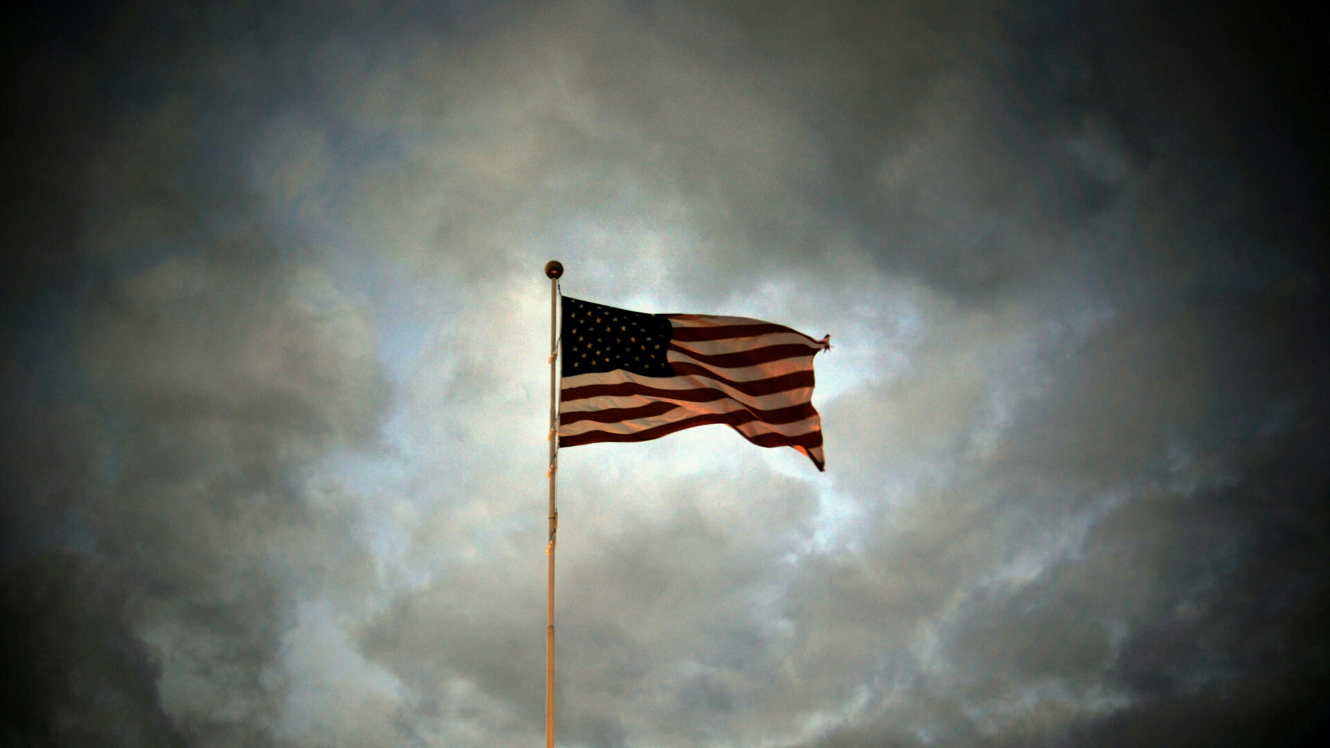 Скачать картинку Американский Флаг, Флаги, Сделано Человеком в телефон бесплатно.