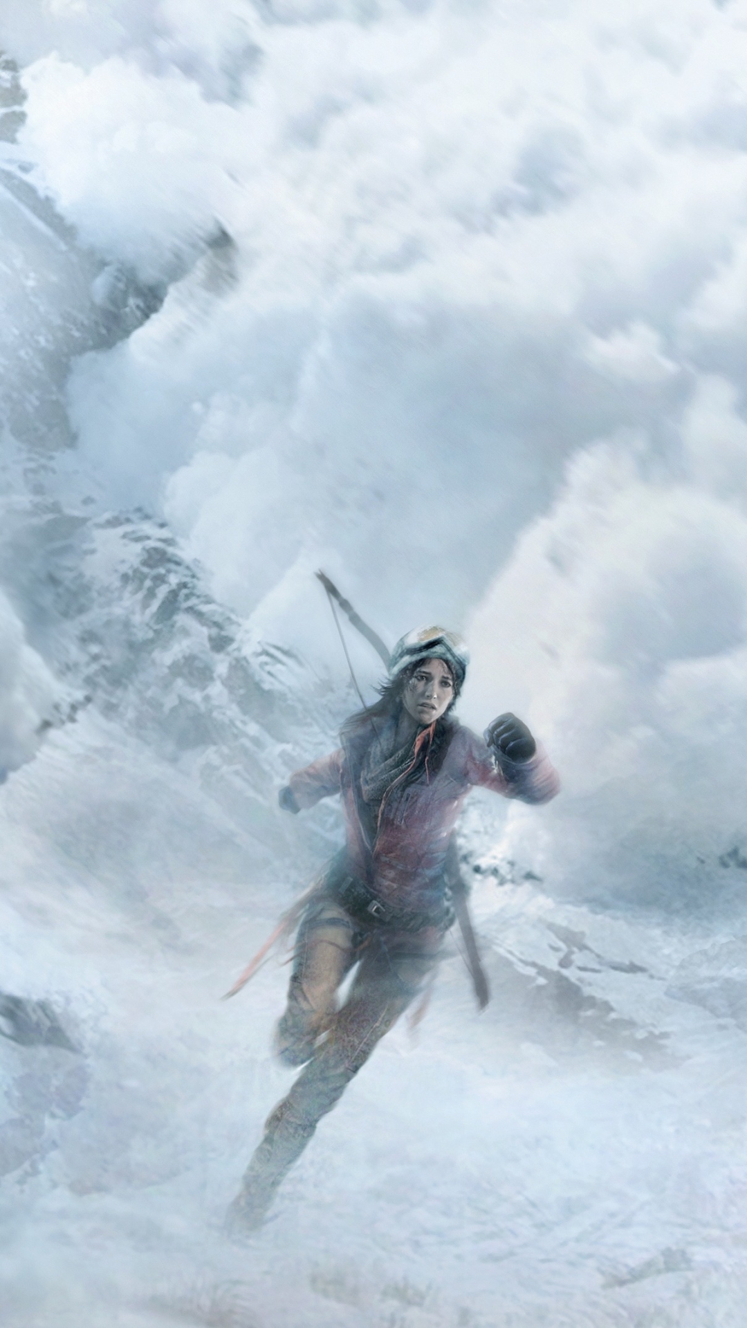 avalanche, video game, rise of the tomb raider, snow, lara croft, mountain, tomb raider