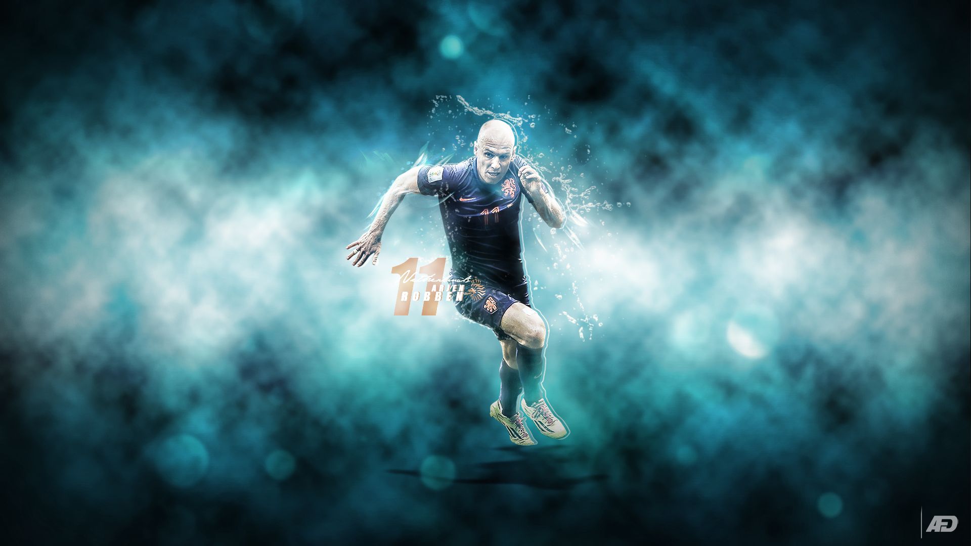 Free download wallpaper Sports, Soccer, Netherlands National Football Team, Arjen Robben on your PC desktop