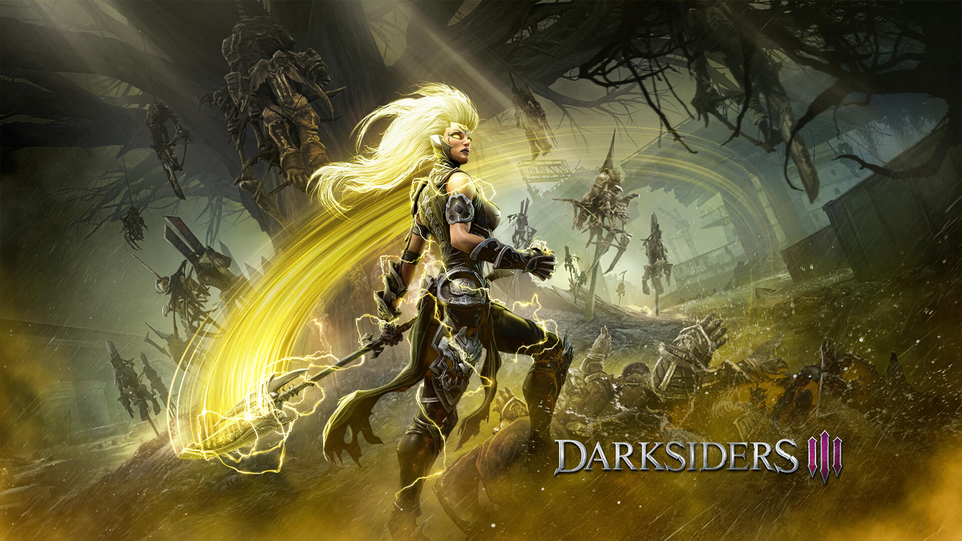 449854 descargar fondo de pantalla videojuego, darksiders iii, darksiders: protectores de pantalla e imágenes gratis