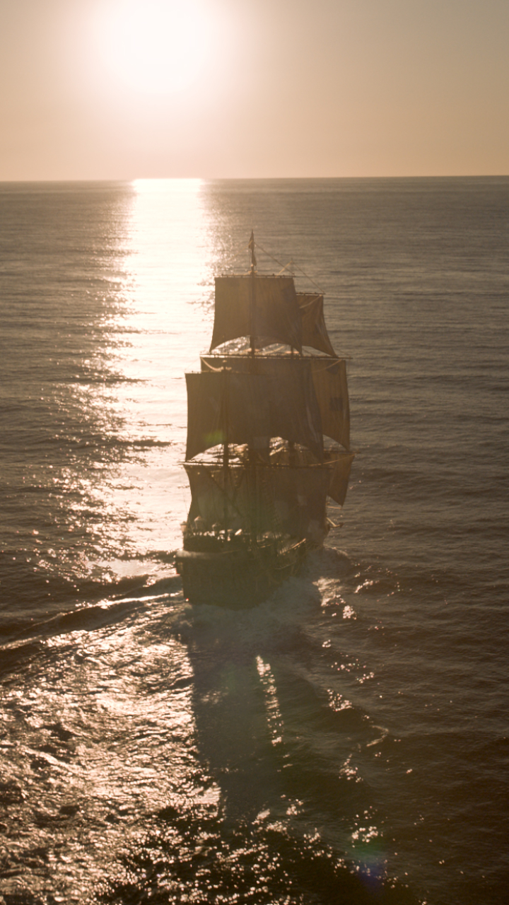 Скачати мобільні шпалери Фільм, Піратський Корабель, Пірати Карибського Моря: Мерці Не Розповідають Казки безкоштовно.