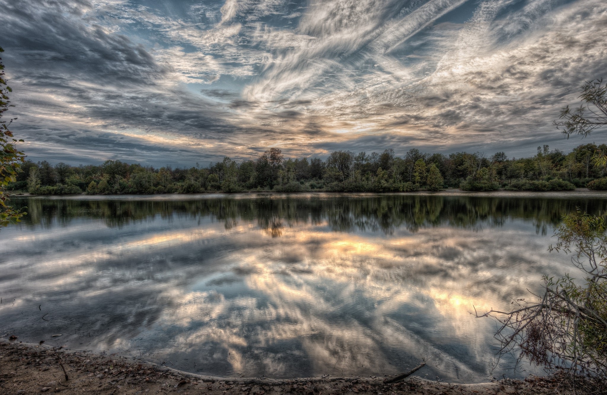 Téléchargez gratuitement l'image Lac, Nuage, Des Lacs, Ciel, La Nature, Terre/nature, Réflection sur le bureau de votre PC