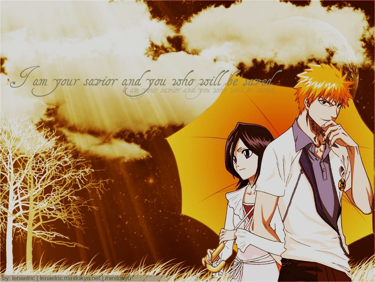 Baixar papel de parede para celular de Anime, Alvejante, Rukia Kuchiki, Ichigo Kurosaki gratuito.