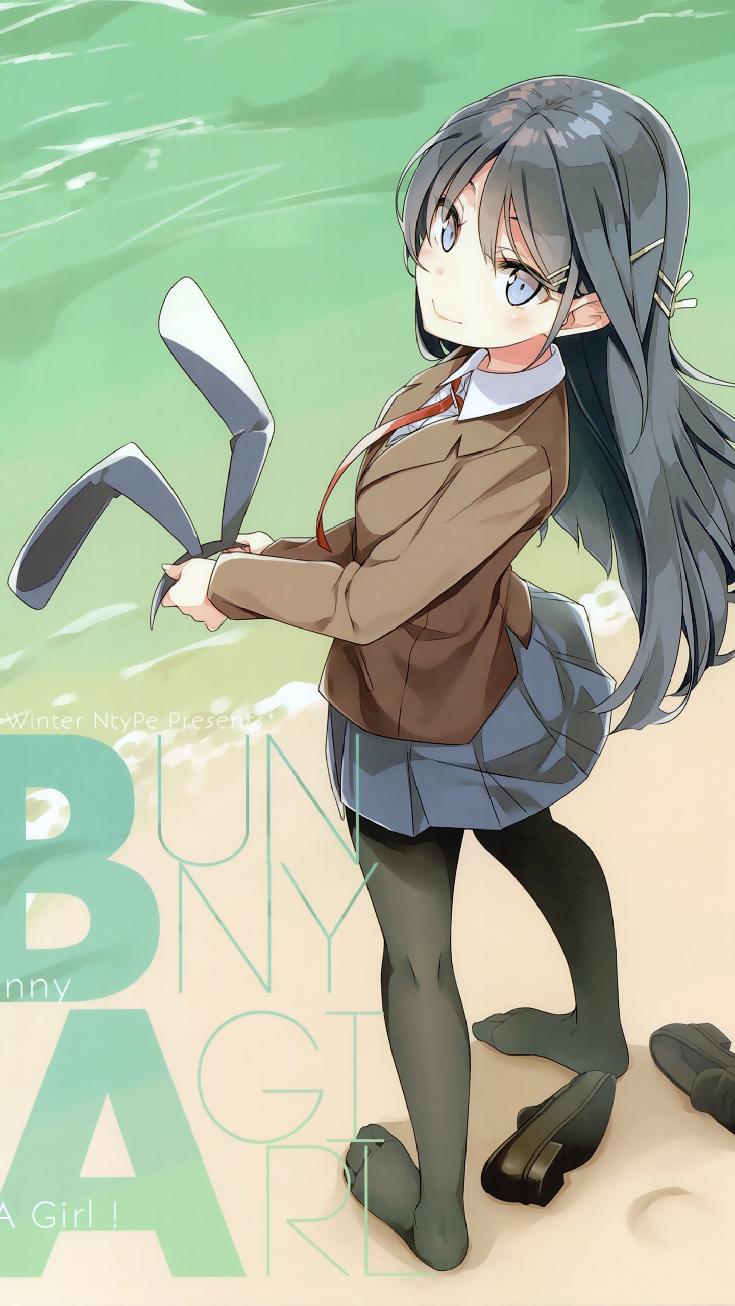 Handy-Wallpaper Animes, Mai Sakurajima, Rascal Does Not Dream Of Bunny Girl Senpai kostenlos herunterladen.