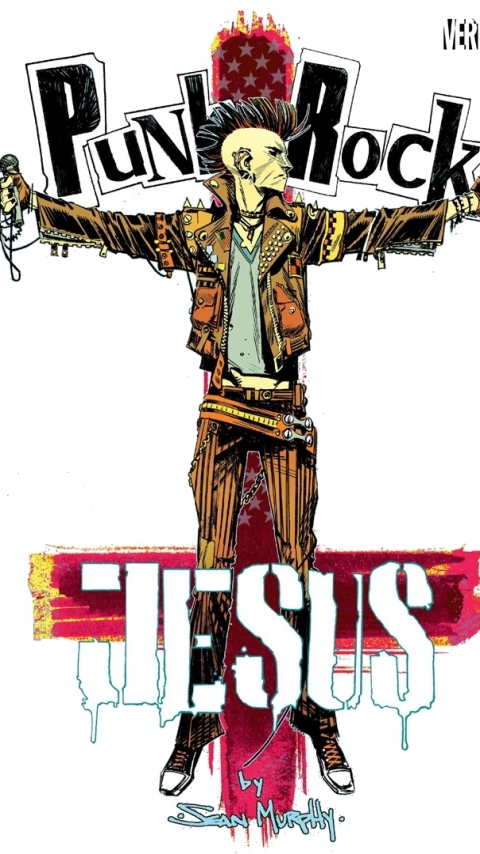 Download mobile wallpaper Comics, Punk Rock Jesus for free.