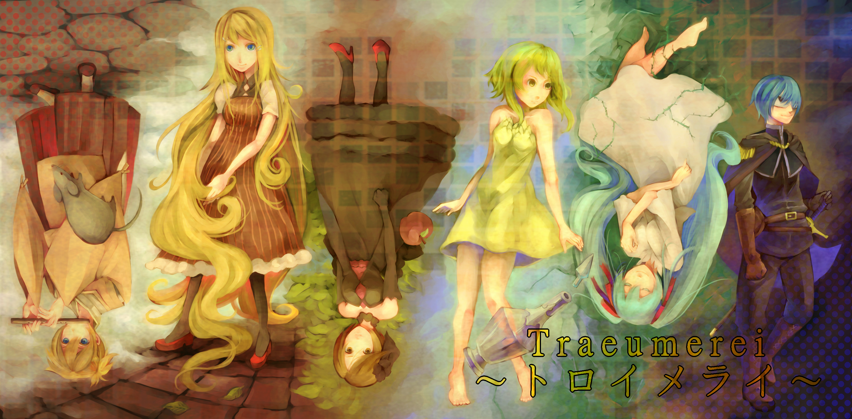 Descarga gratuita de fondo de pantalla para móvil de Vocaloid, Animado, Hatsune Miku, Rin Kagamine, Gumi (Vocaloid), Len Kagamine, Kamui Gakupo, Lirio (Vocaloid).