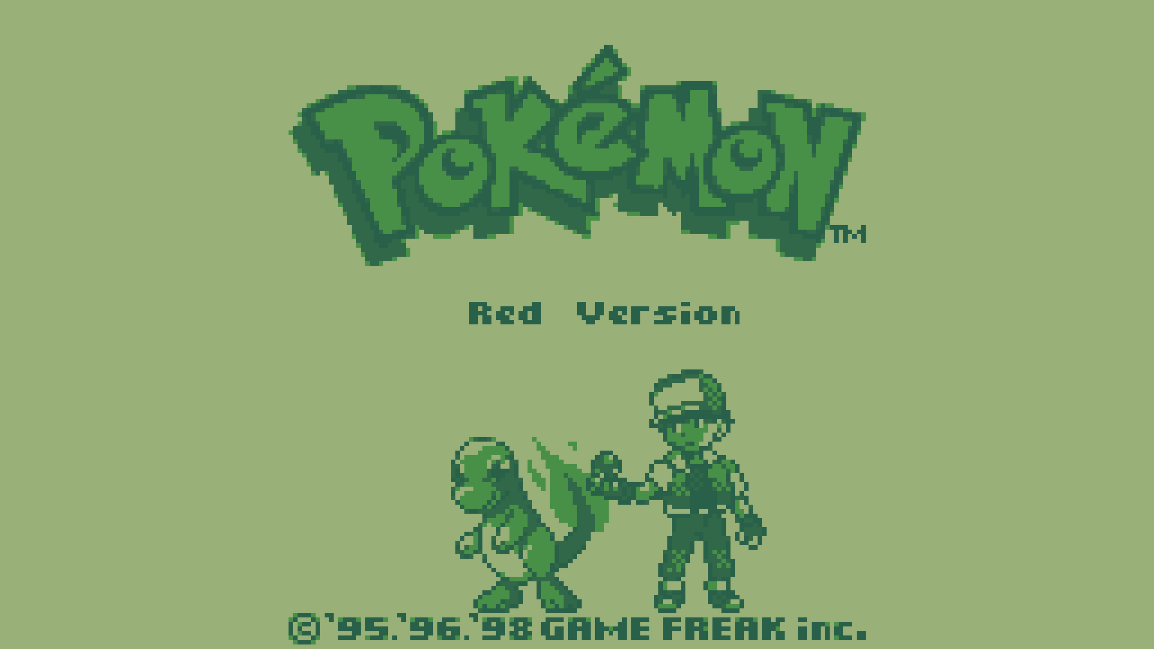 video game, pokemon: red and blue, charmander (pokémon), red (pokémon), pokémon