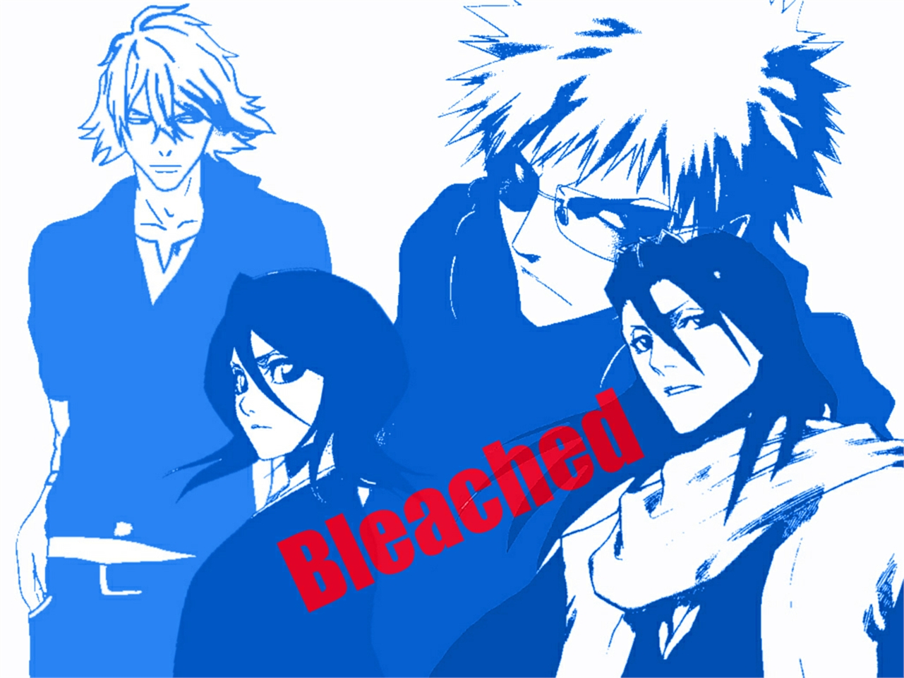 Free download wallpaper Anime, Bleach, Rukia Kuchiki, Ichigo Kurosaki, Byakuya Kuchiki, Kisuke Urahara on your PC desktop