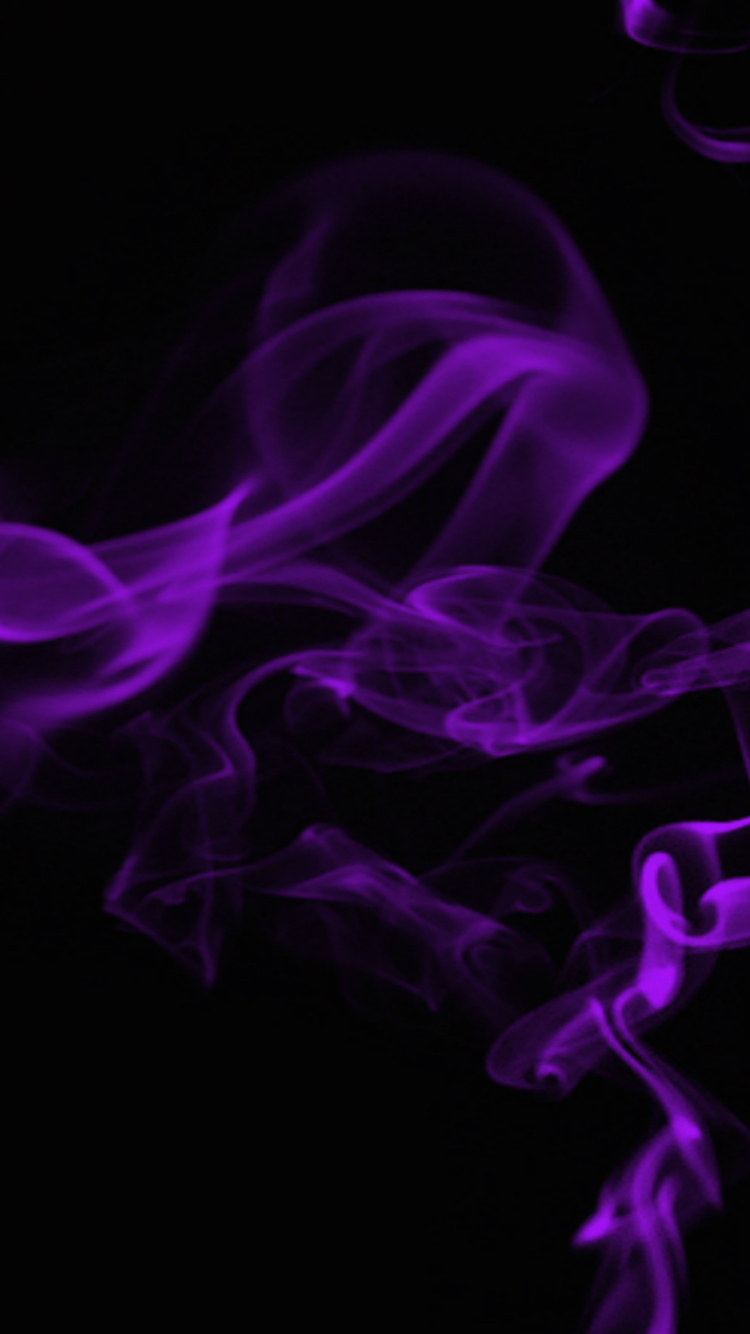 Download mobile wallpaper Abstract, Smoke, Purple, Somke for free.