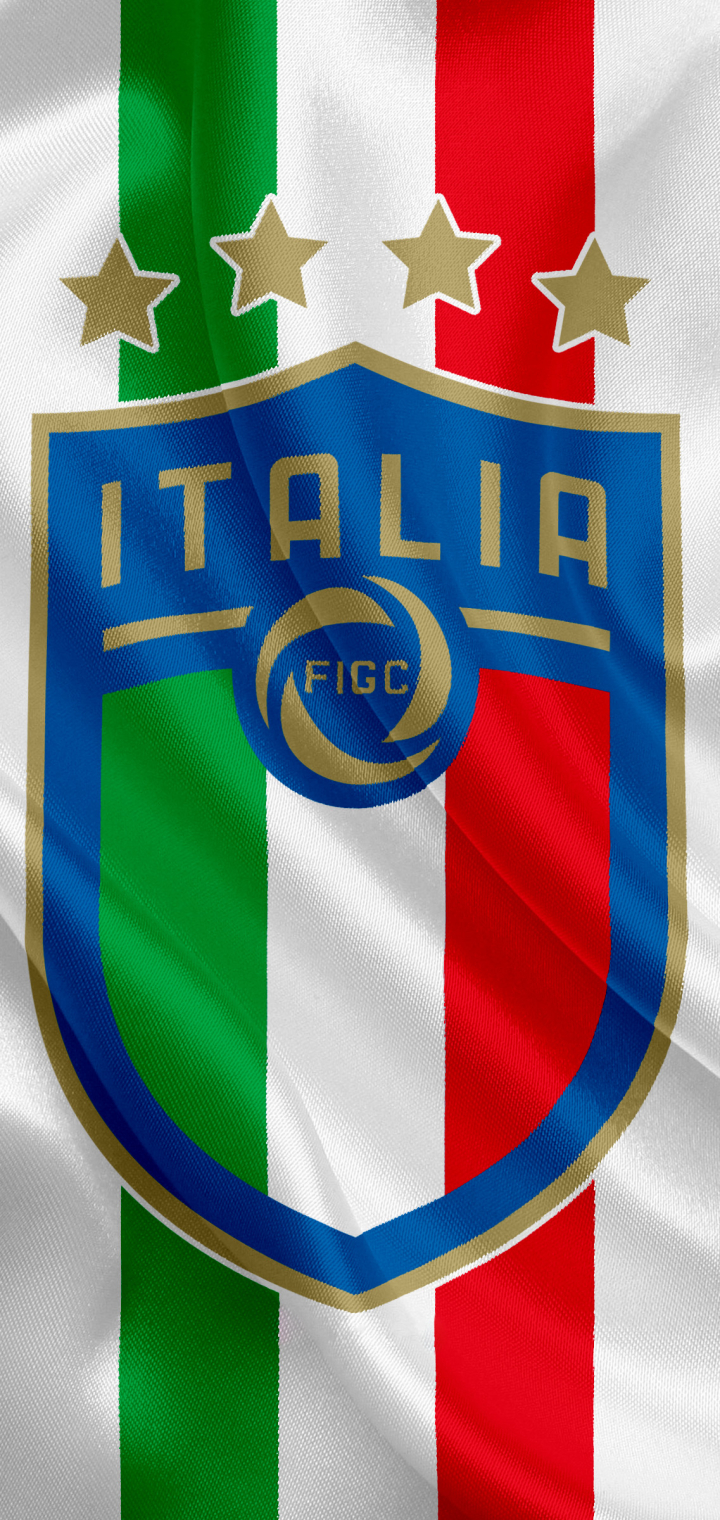 1181686 Hintergrundbild herunterladen sport, italienische fußballnationalmannschaft, emblem, fußball, logo, italien - Bildschirmschoner und Bilder kostenlos