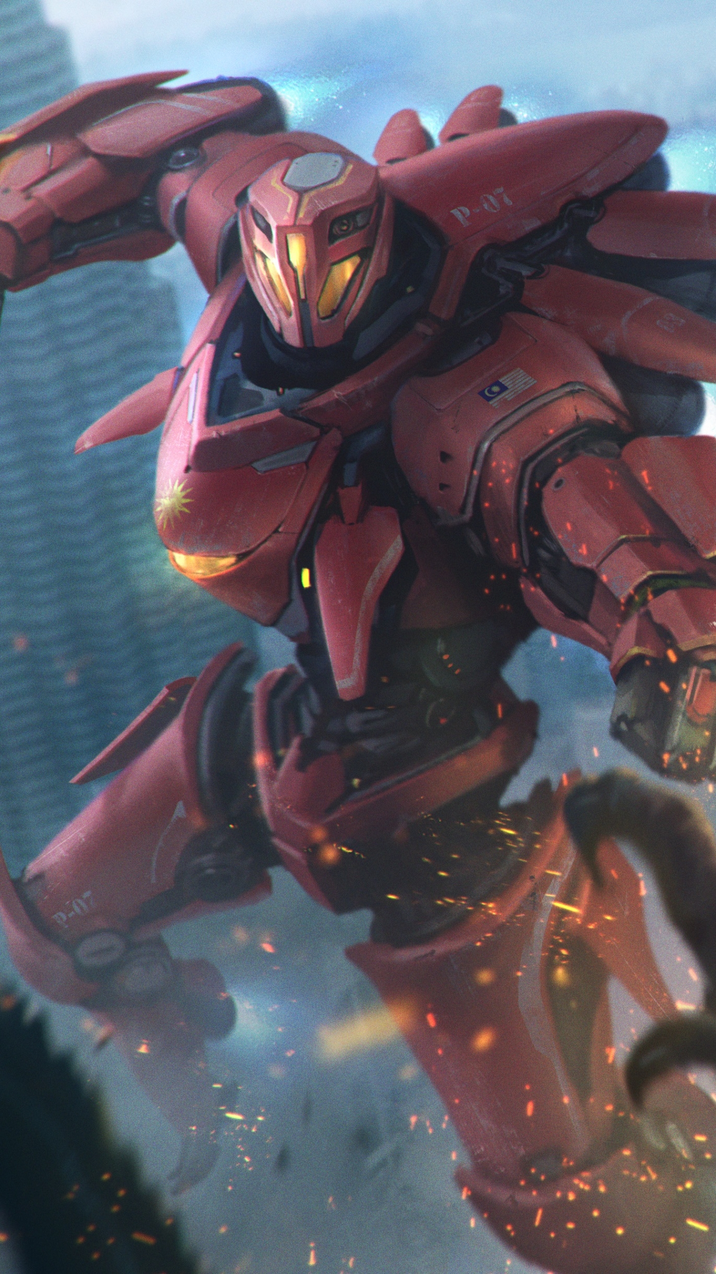 Download mobile wallpaper Pacific Rim, Movie for free.